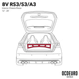 AUDI 8V RS3/S3/A3 INTERIOR CHASSIS BRACE